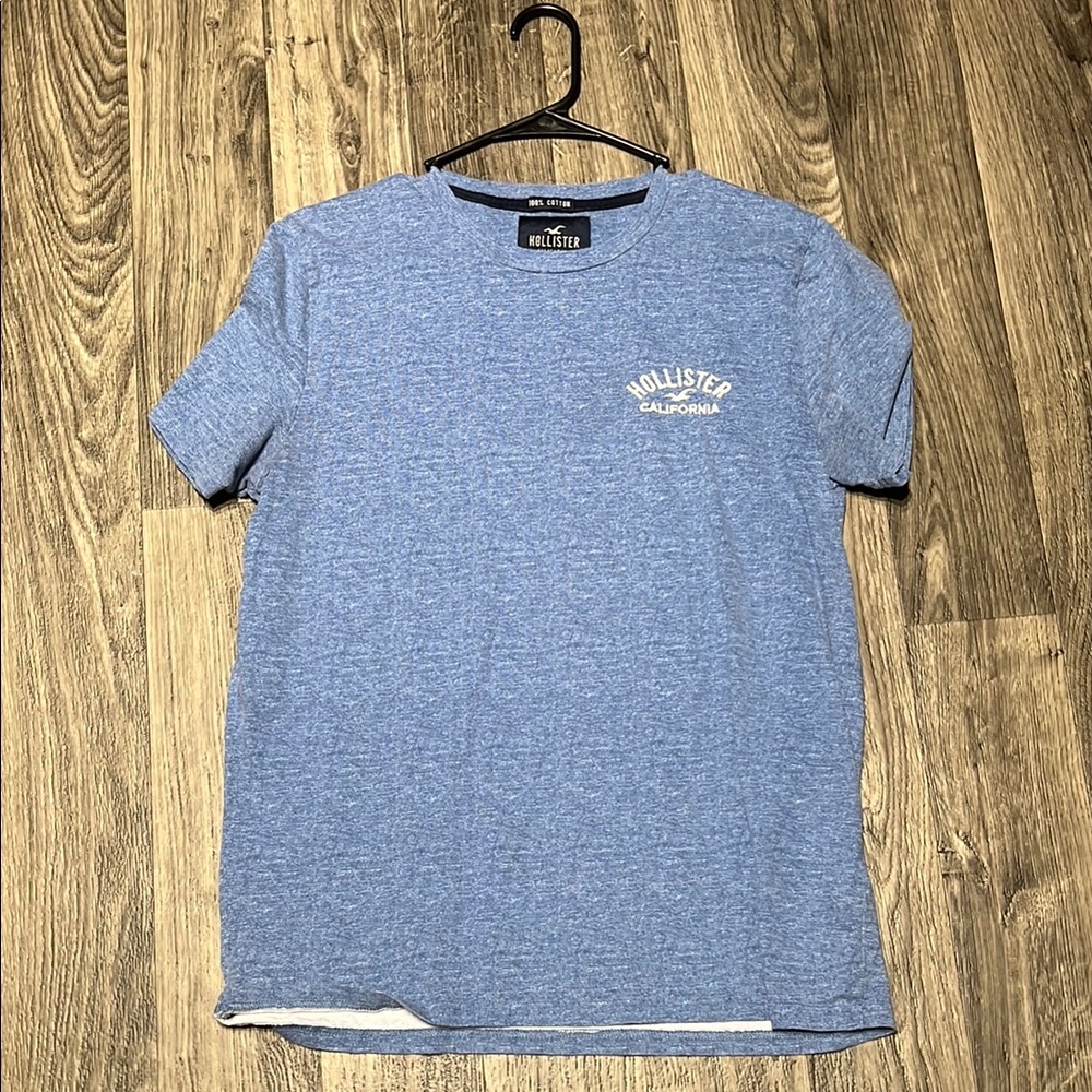 Hollister Blue Short Sleeve Crew Neck Tee